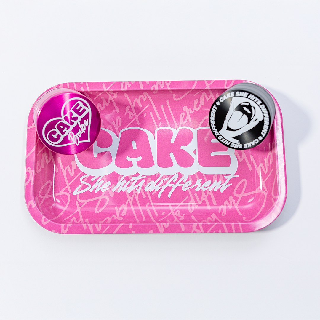 CAKE Rolling Tray // Pink