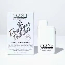 Cosmic Cookies hybrid vape with retail box design.