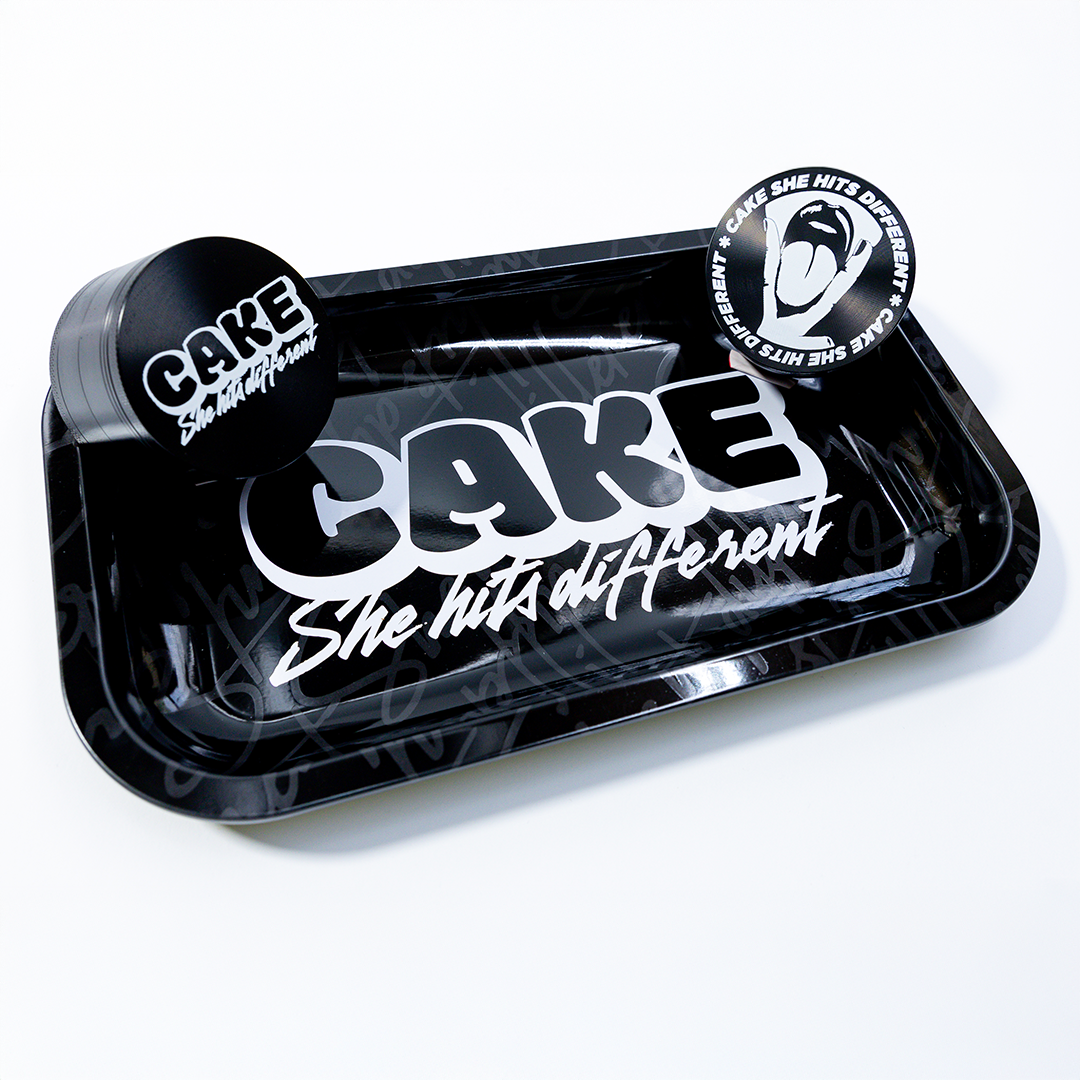 CAKE Rolling Tray // Black