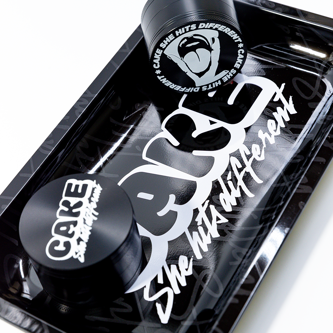 CAKE Rolling Tray // Black