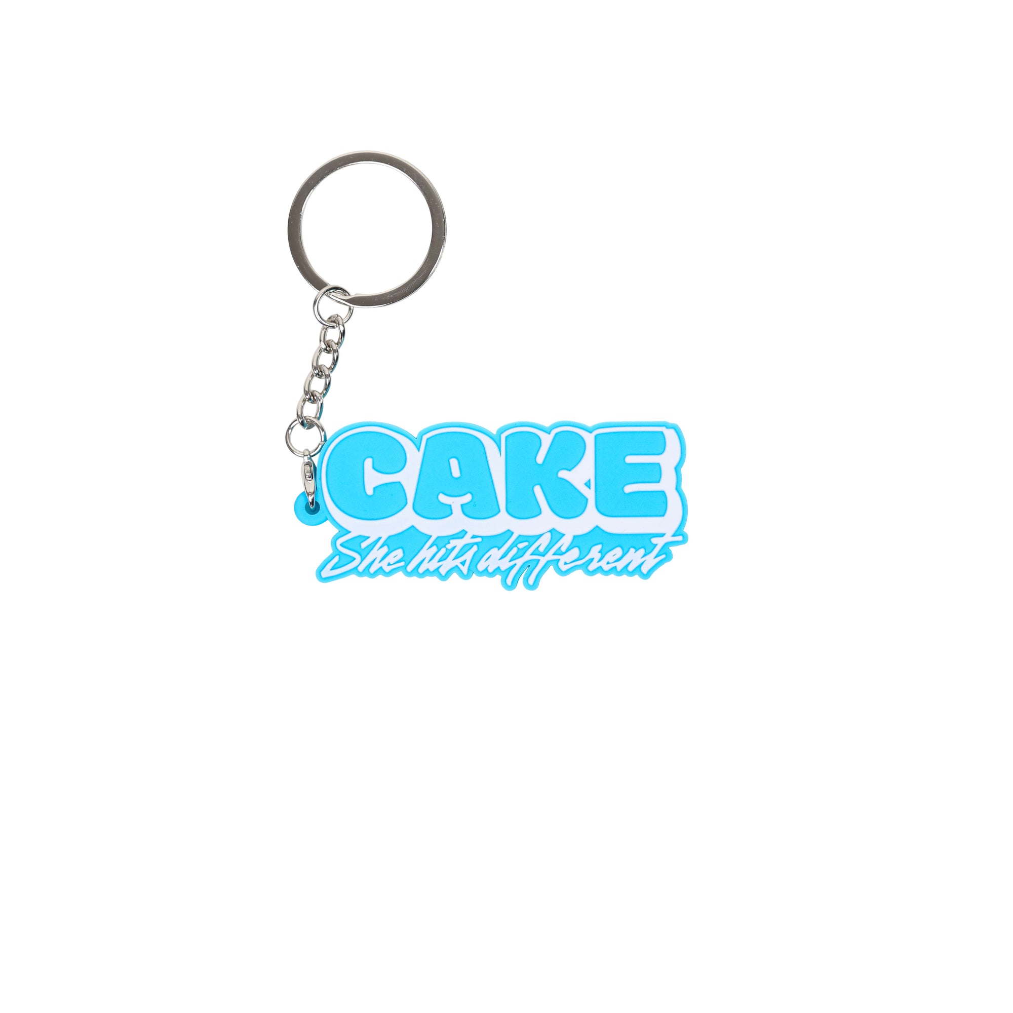 Blue Logo Keychain