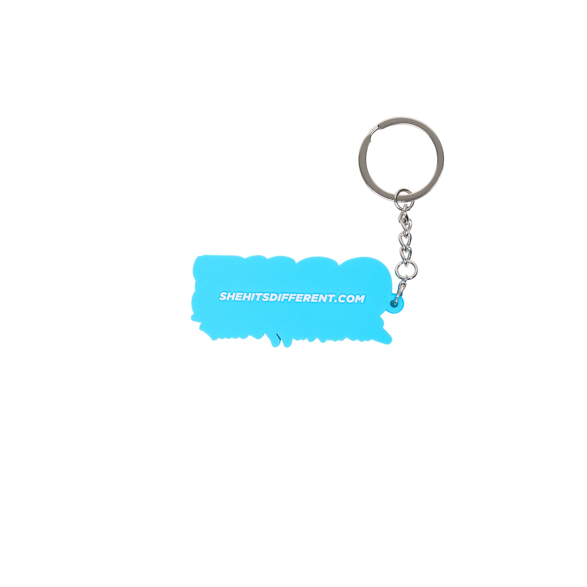 Blue Logo Keychain