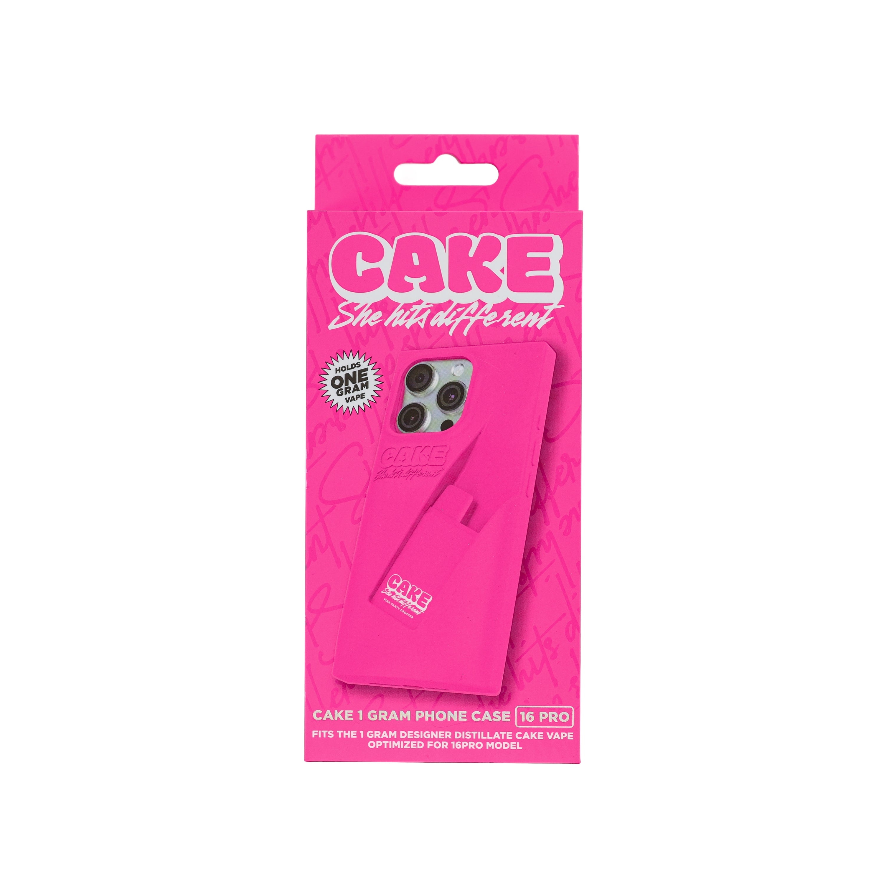 CAKE iPhone Case 16 Pro (1g & 1.25g)