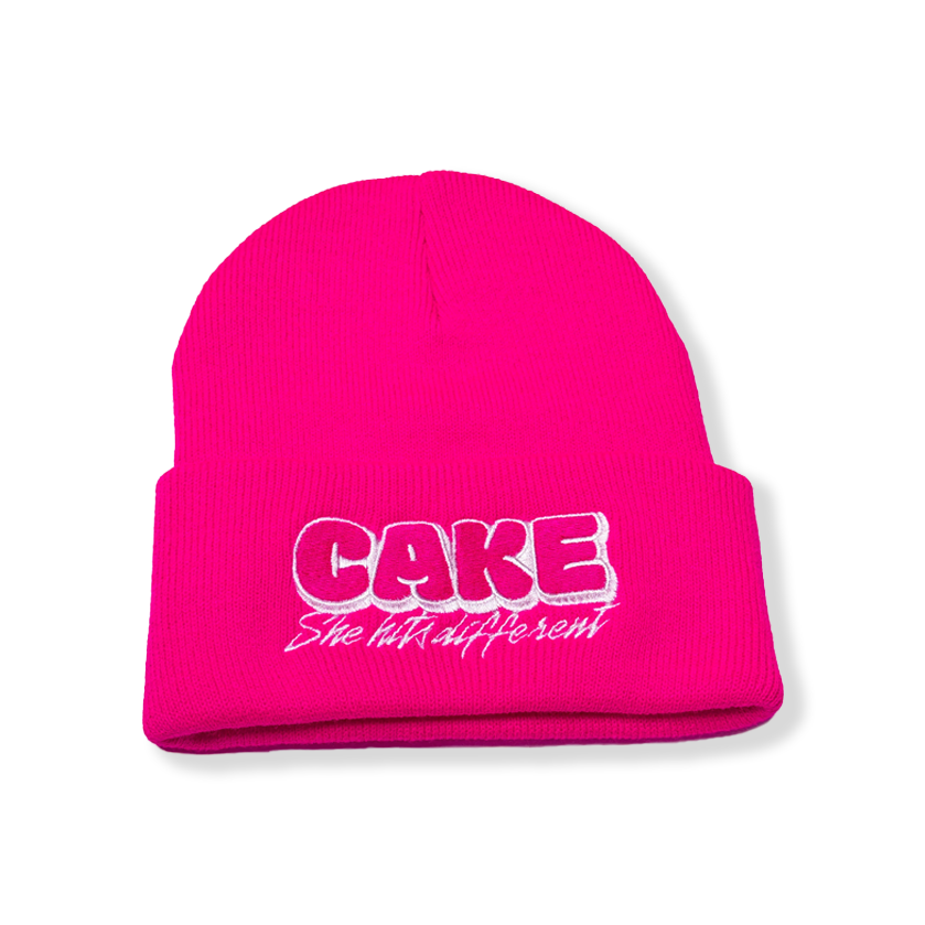 CAKE Pink Beanie