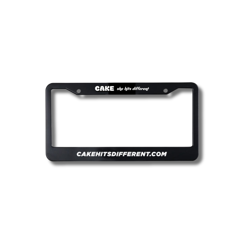 CAKE License Plate