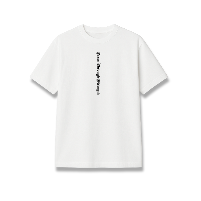 Peace Through Strength // Limited-Edition T-Shirt