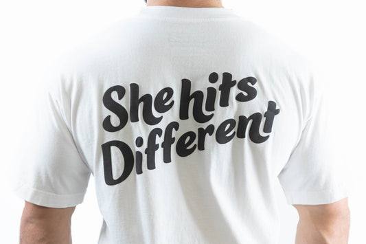 She Hits Different Merch // Classic Tee